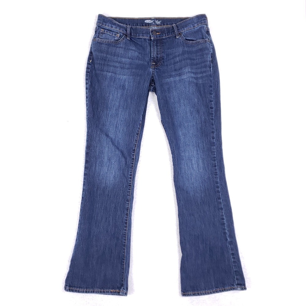 Old Navy Bootcut Mid-Rise Jeans 8 Blue